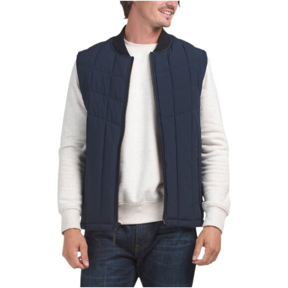 ANDREW MARC Oxley Quilted Puffer Vest - Picture 1 of 2
